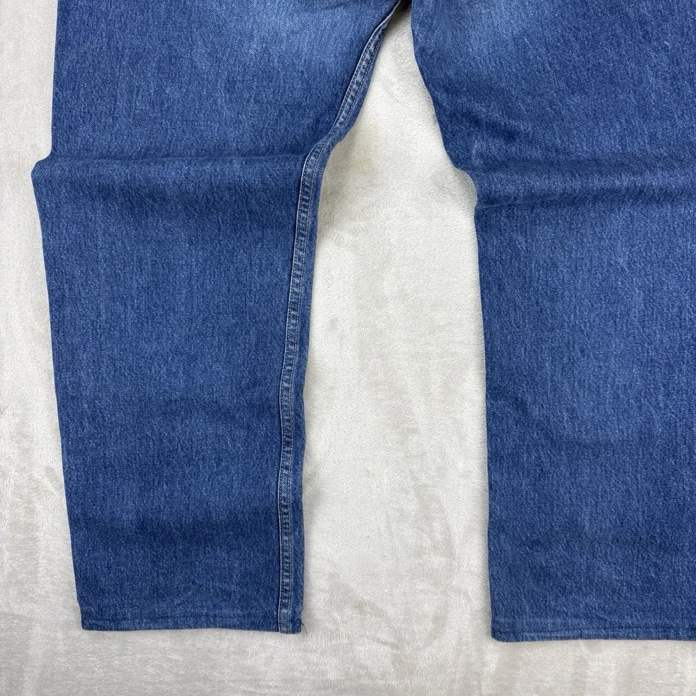 Vintage 1998 Levi's 607 Orange‎ Tab Jeans Mens 34x29 Japan Market Straight Leg